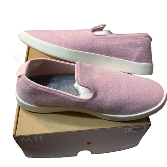 Allbirds Mens Size 11 Wool Lounger Pink Loafers Merino Slip On Comfort Classic main image 4